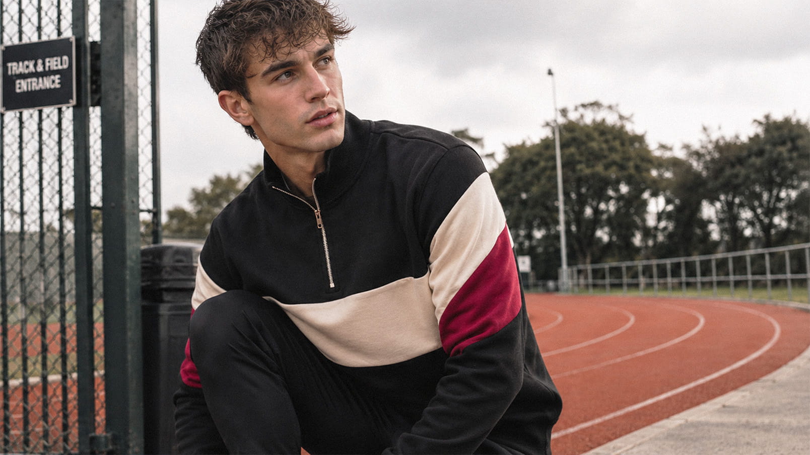 CLIFTON Westridge Custom Cotton Quarter-Zip